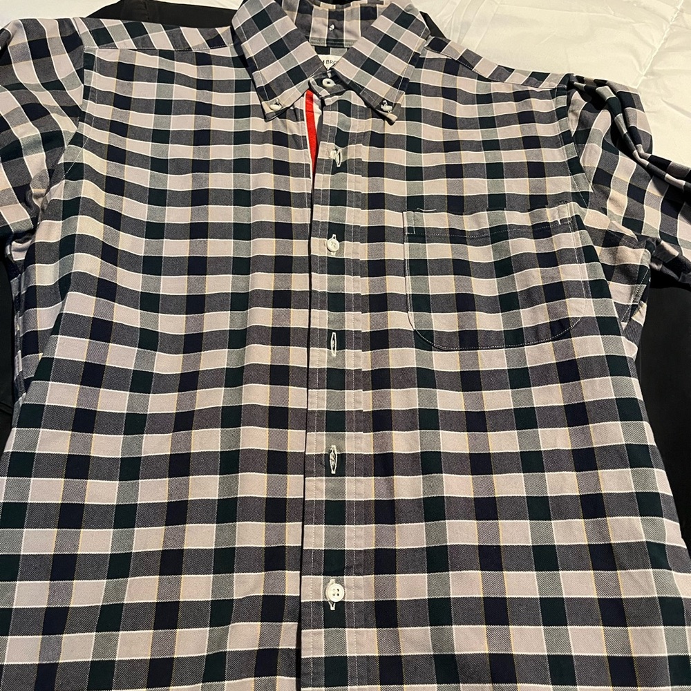 Thom Browne  Plaid Shirt